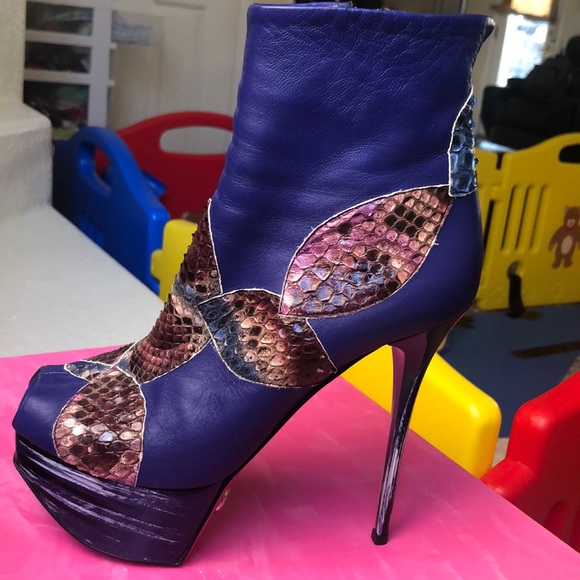 Massimo Dogana open toe bootie - Picture 2 of 8